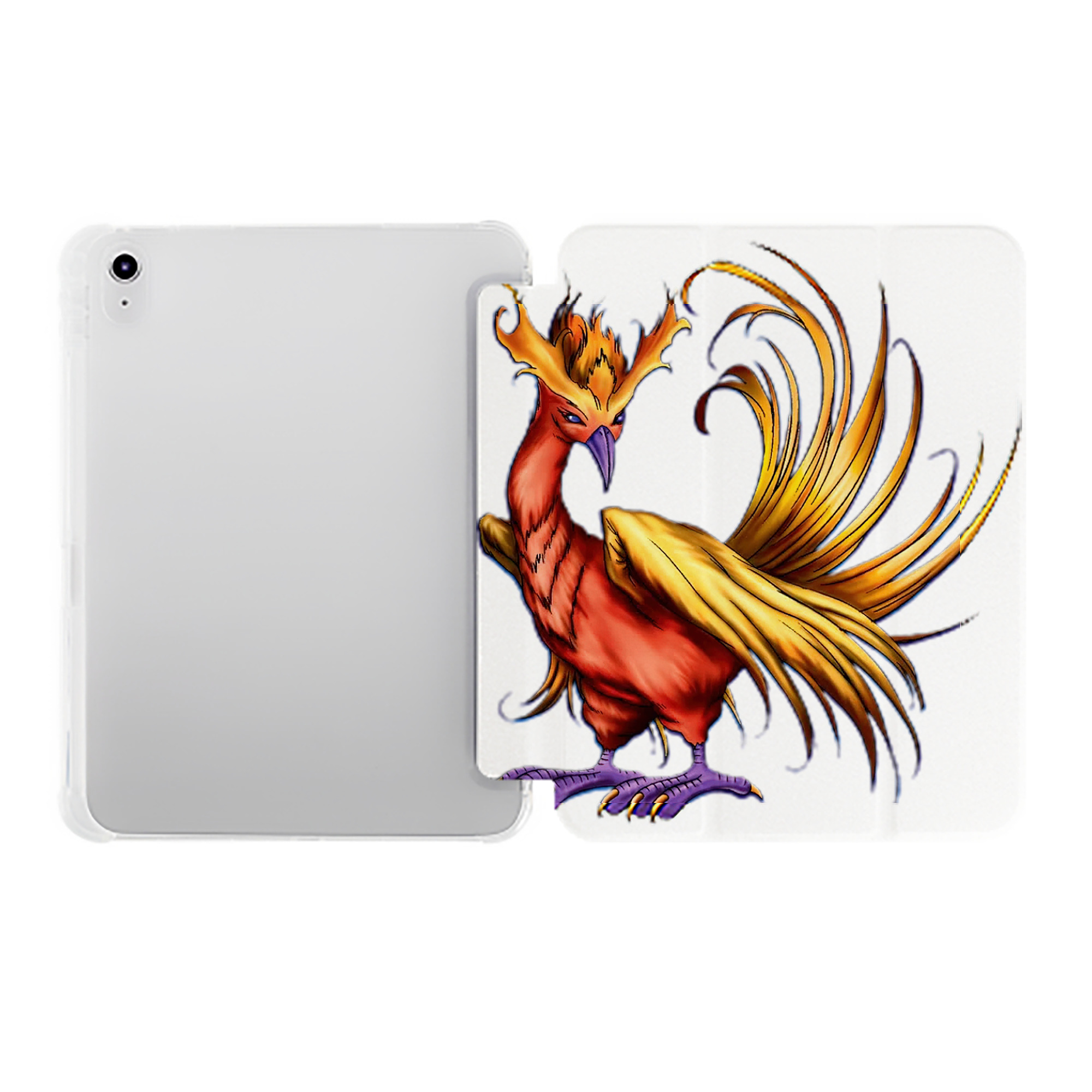 （画像用） 遊☆戯☆王 Yu-Gi-Oh! IPad ケース ペン収納付き 三つ折りスタンド PUレザー×シリコン 対応機種9.5/10.5/10.9インチ